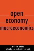 Open economy macroeconomics /