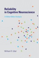 Reliability in cognitive neuroscience a meta-meta analysis /