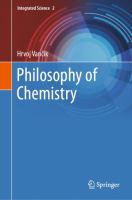 Philosophy of Chemistry