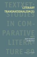 Literary Transnationalism(s).