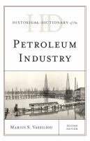 Historical dictionary of the petroleum industry