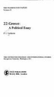 Greece : a political essay /