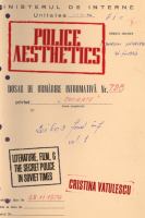 Police aesthetics literature, film, and the secret police in Soviet times /