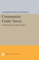 Community Under Stress /