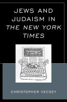 Jews and Judaism in The New York Times.