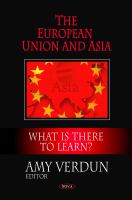 The European Union and Asia : What is There to Learn?.