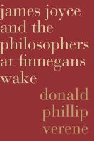 James Joyce and the philosophers at Finnegan's wake /