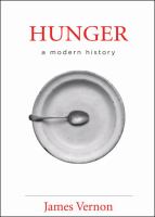 Hunger a modern history /