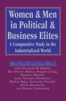 Women and Men in Political and Business Elites : A Comparative Study in the Industrialized World.