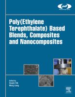 Poly(Ethylene Terephthalate) Based Blends, Composites and Nanocomposites.