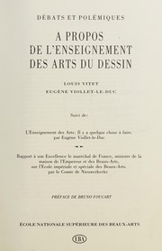 A propos de le̓nseignement des arts du dessin /