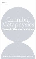 Cannibal Metaphysics.