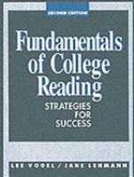 Fundamentals of college reading : strategies for success /