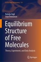 Equilibrium Structure of Free Molecules: Theory, Experiment, and Data Analysis
