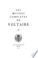 Les oeuvres completes de Voltaire.