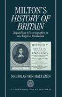 Milton's History of Britain : republican historiography in the English Revolution /