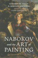 Vladimir Nabokov and the art of painting /