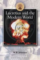 Lucretius and the Modern World (Classical Inter/faces)