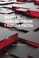 Ensayos de teoria del derecho y filosofia politica dimension material e ideologica.