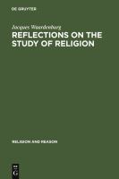 Reflections on the Study of Religion : Including an Essay on the Work of Gerardus Van der Leeuw.