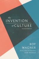 The invention of culture /
