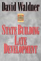 State building and late development /