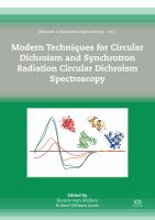 Modern Techniques for Circular Dichroism and Synchrotron Radiation Circular Dichroism Spectroscopy.