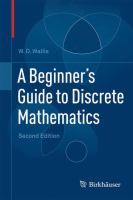 A beginner's guide to discrete mathematics