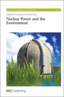 Nuclear Power and the Environment.