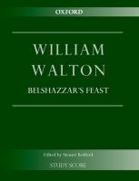 Belshazzar's feast : for mixed choir, baritone solo, and orchestra /