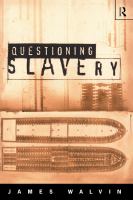 Questioning Slavery.