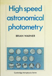 High speed astronomical photometry /