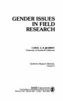 Gender issues in field research /