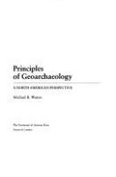 Principles of geoarchaeology : a North American perspective /