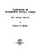 Variants in Wagner's vocal lines : the "Ring" operas /