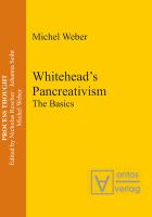 Whitehead's Pancreativism : The Basics.