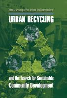 Urban recycling and the search for sustainable community development /