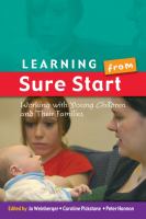 Learning from Sure Start.