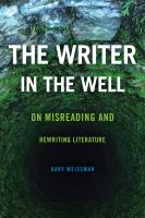 The writer in the well : on misreading and rewriting literature /