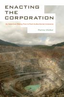 Enacting the corporation an American mining firm in post-authoritarian Indonesia /