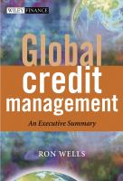 Global credit management an executive summary /