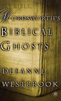 Wordsworth's Biblical ghosts /