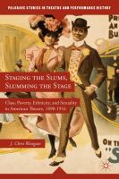 Staging the slums, slumming the stage : class, poverty, ethnicity, and sexuality in American theatre, 1890-1916 /
