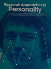 Research approaches to personality /