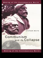 Communism and its collapse