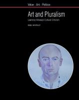 Art and pluralism : Lawrence Alloway's cultural criticism /