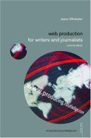 Web production for writers and journalists /