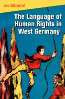 The language of human rights in West Germany /