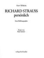 Richard Strauss persönlich : eine Bildbiographie /