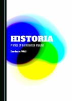 Historia : Profiles of the Historical Impulse.